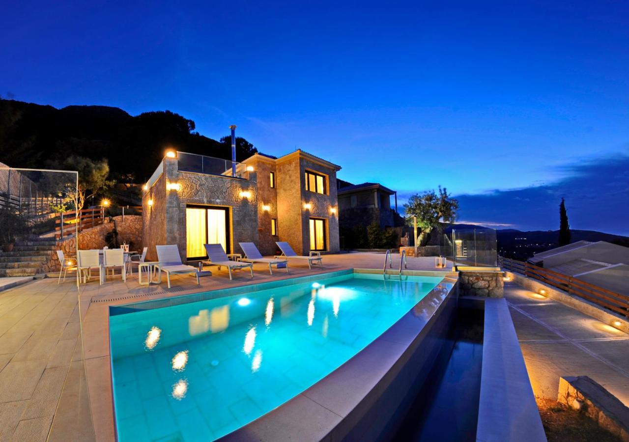 ניקיאנה Ionian Stone Luxury Villa מראה חיצוני תמונה