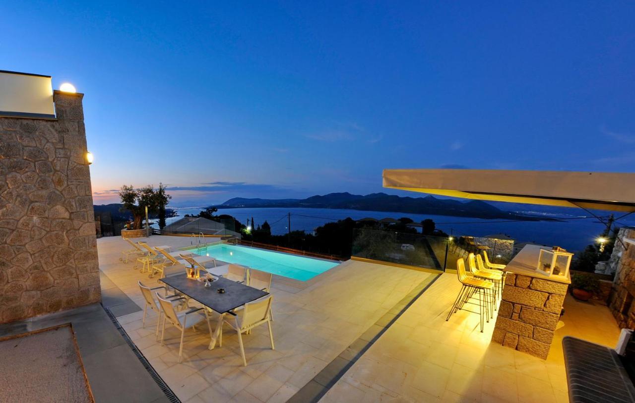 ניקיאנה Ionian Stone Luxury Villa מראה חיצוני תמונה