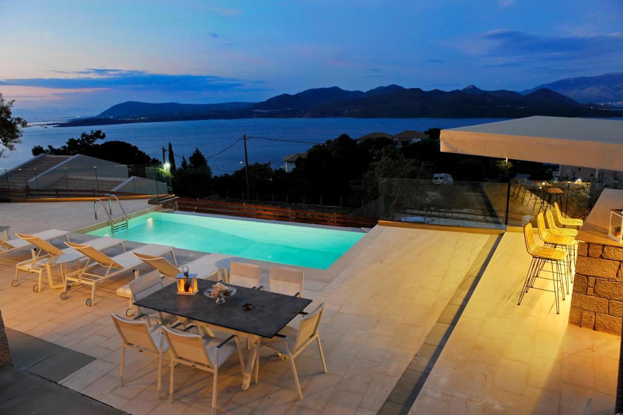 ניקיאנה Ionian Stone Luxury Villa מראה חיצוני תמונה