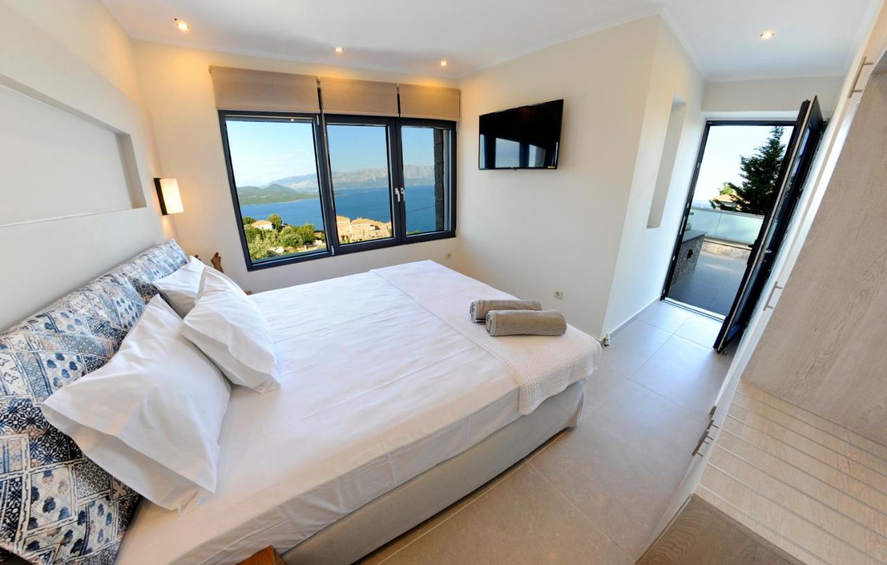 ניקיאנה Ionian Stone Luxury Villa מראה חיצוני תמונה