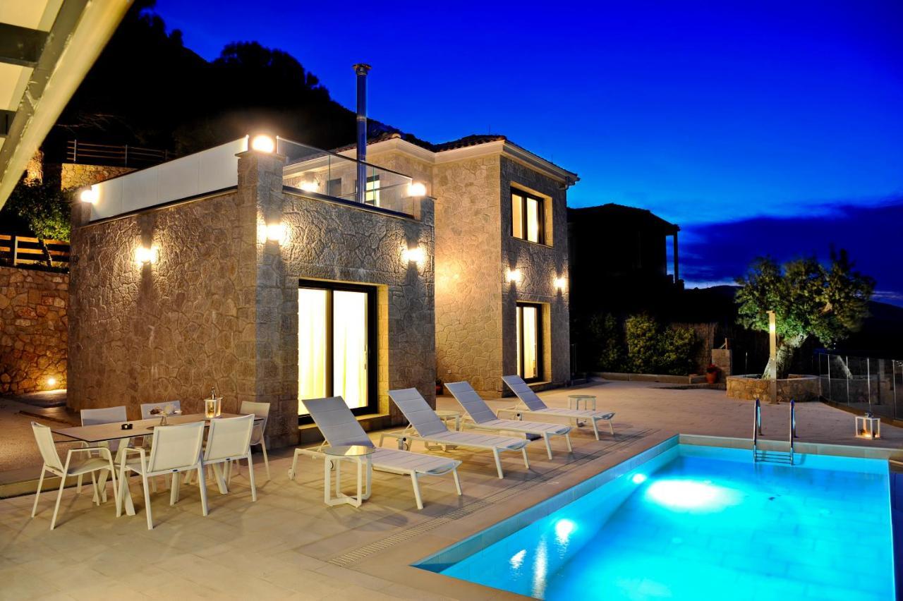 ניקיאנה Ionian Stone Luxury Villa מראה חיצוני תמונה
