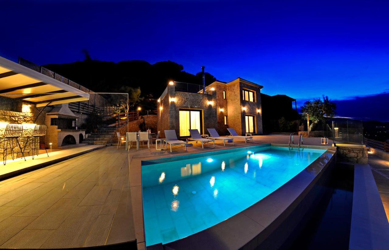 ניקיאנה Ionian Stone Luxury Villa מראה חיצוני תמונה