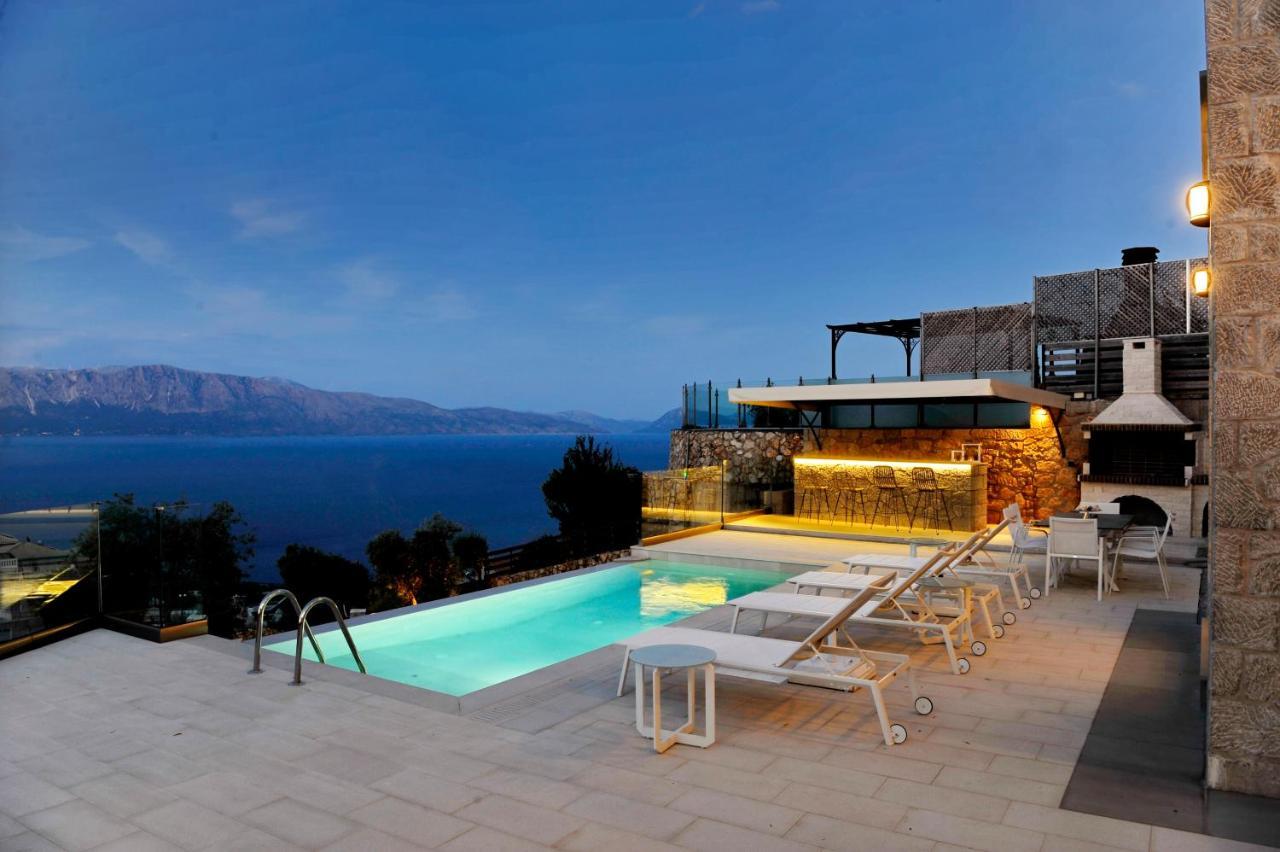 ניקיאנה Ionian Stone Luxury Villa מראה חיצוני תמונה
