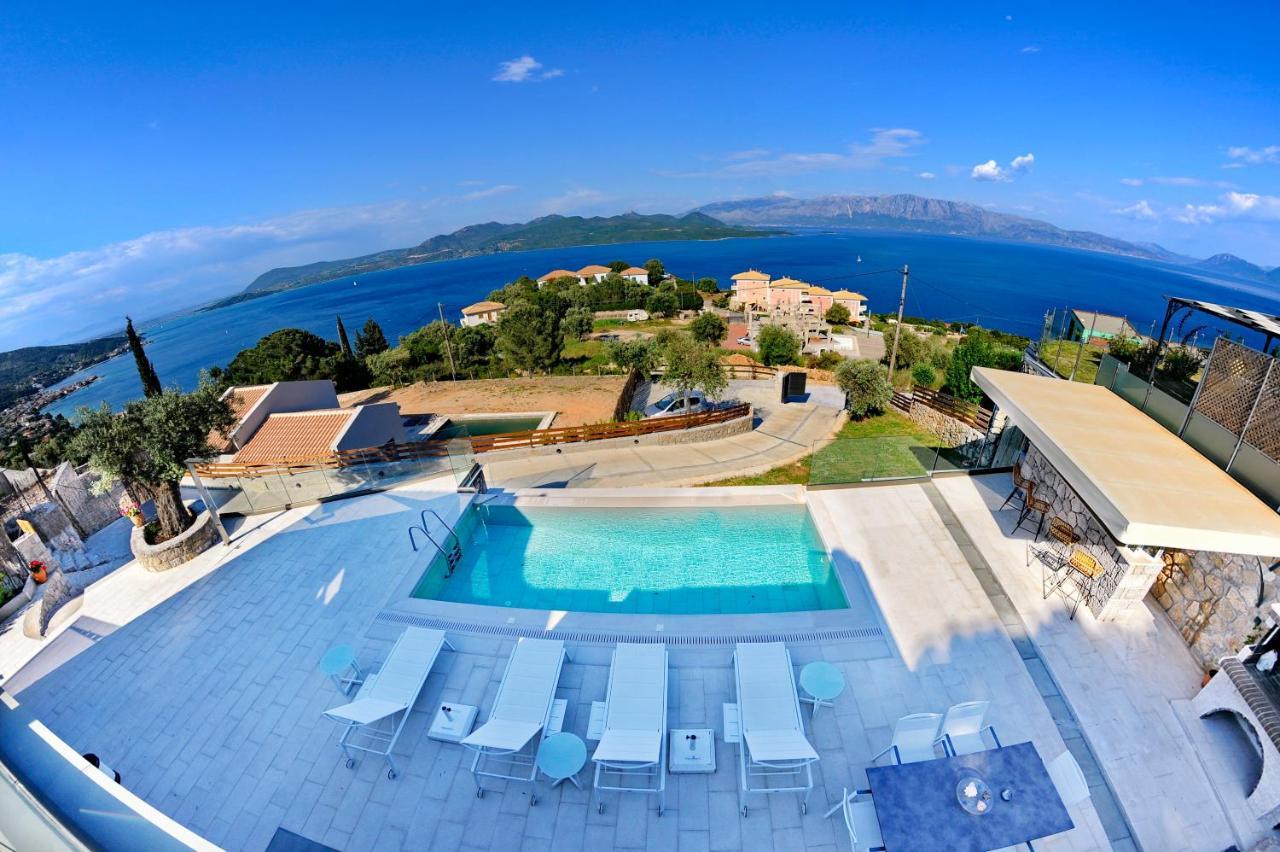 ניקיאנה Ionian Stone Luxury Villa מראה חיצוני תמונה