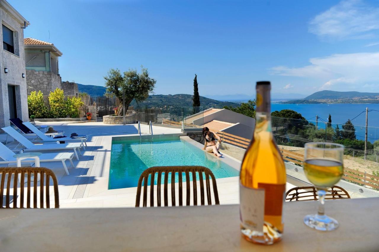 ניקיאנה Ionian Stone Luxury Villa מראה חיצוני תמונה
