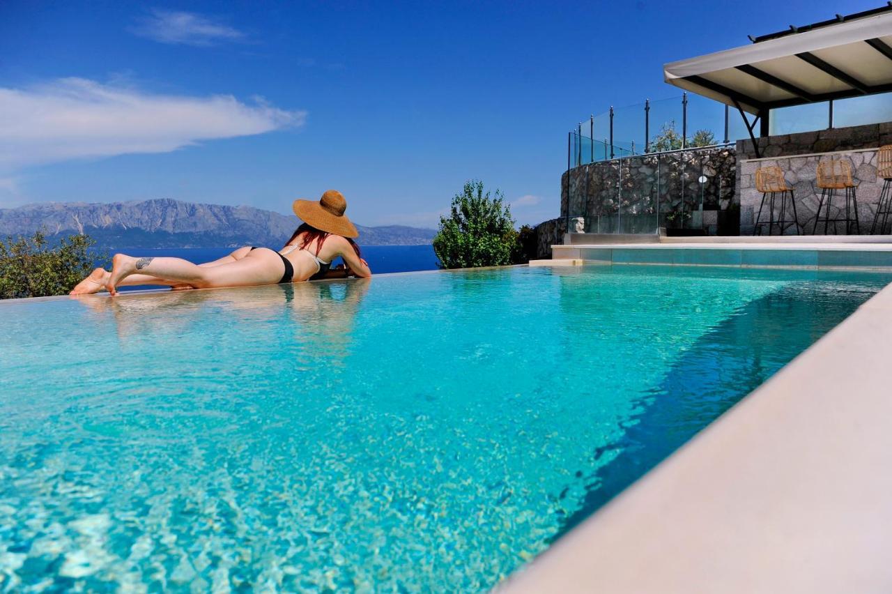 ניקיאנה Ionian Stone Luxury Villa מראה חיצוני תמונה