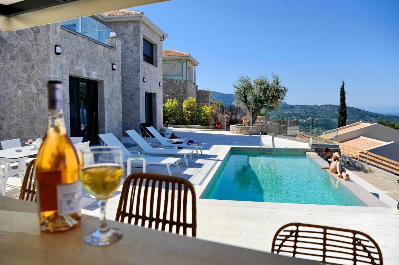 ניקיאנה Ionian Stone Luxury Villa מראה חיצוני תמונה