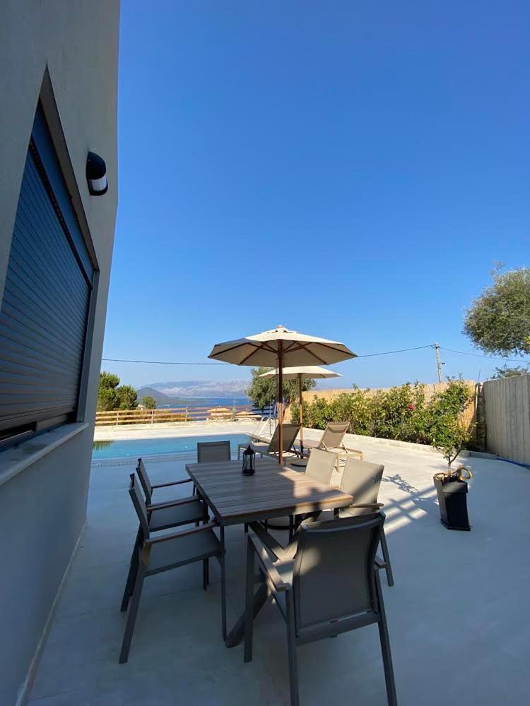 ניקיאנה Ionian Stone Luxury Villa מראה חיצוני תמונה