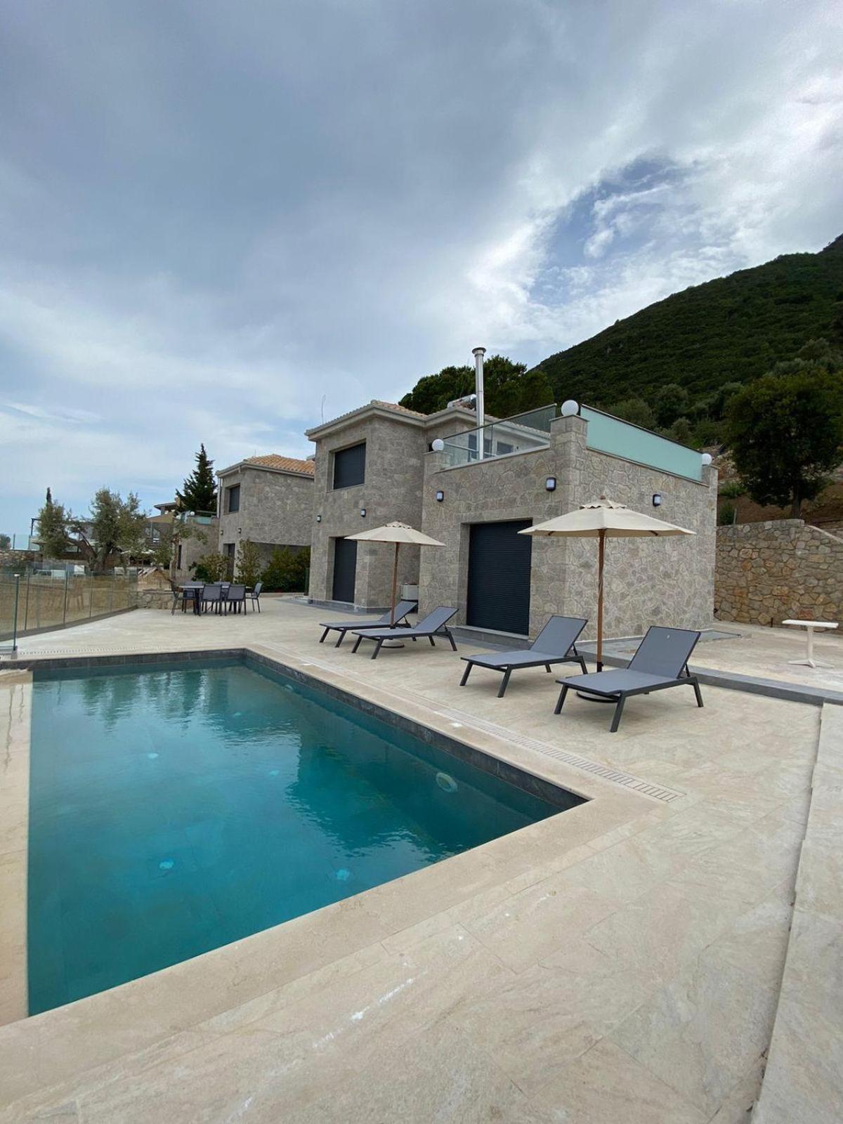 ניקיאנה Ionian Stone Luxury Villa מראה חיצוני תמונה